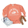 Palm Springs Surf Club Garment Dyed Sweatshirt