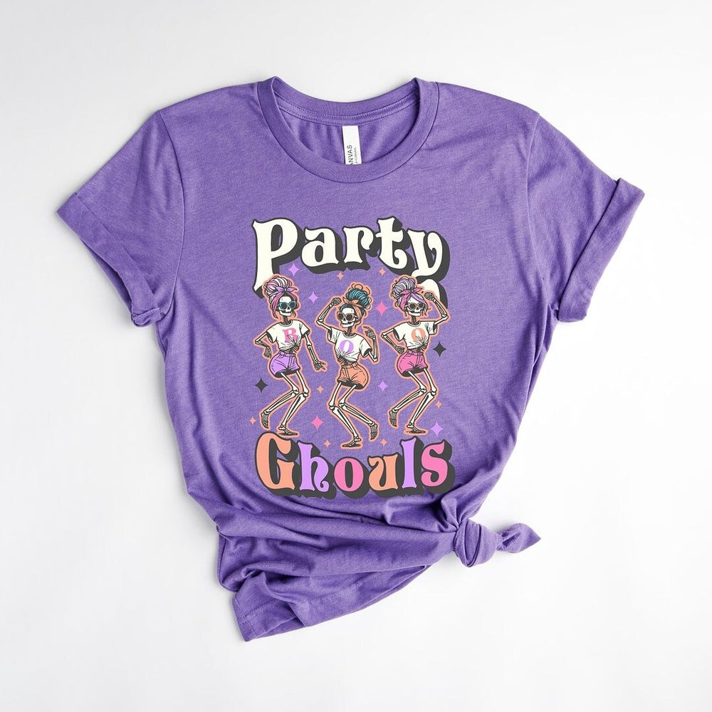 Party Ghouls Short Sleeve Crewnneck Tee