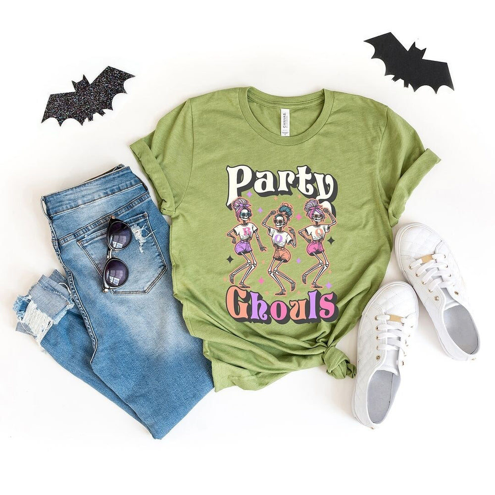 Party Ghouls Short Sleeve Crewnneck Tee