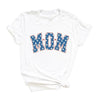 Patriotic Mom Varsity Short Sleeve Crewnneck Tee