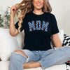 Patriotic Mom Varsity Short Sleeve Crewnneck Tee