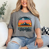 Peace Love and Mountains Garment Dyed Tee