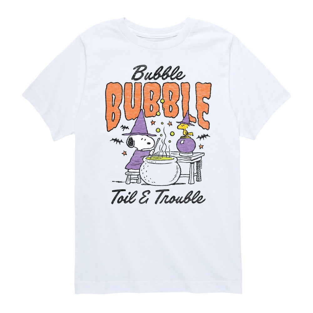 Peanuts Bubble Bubble Toil Touble Tee