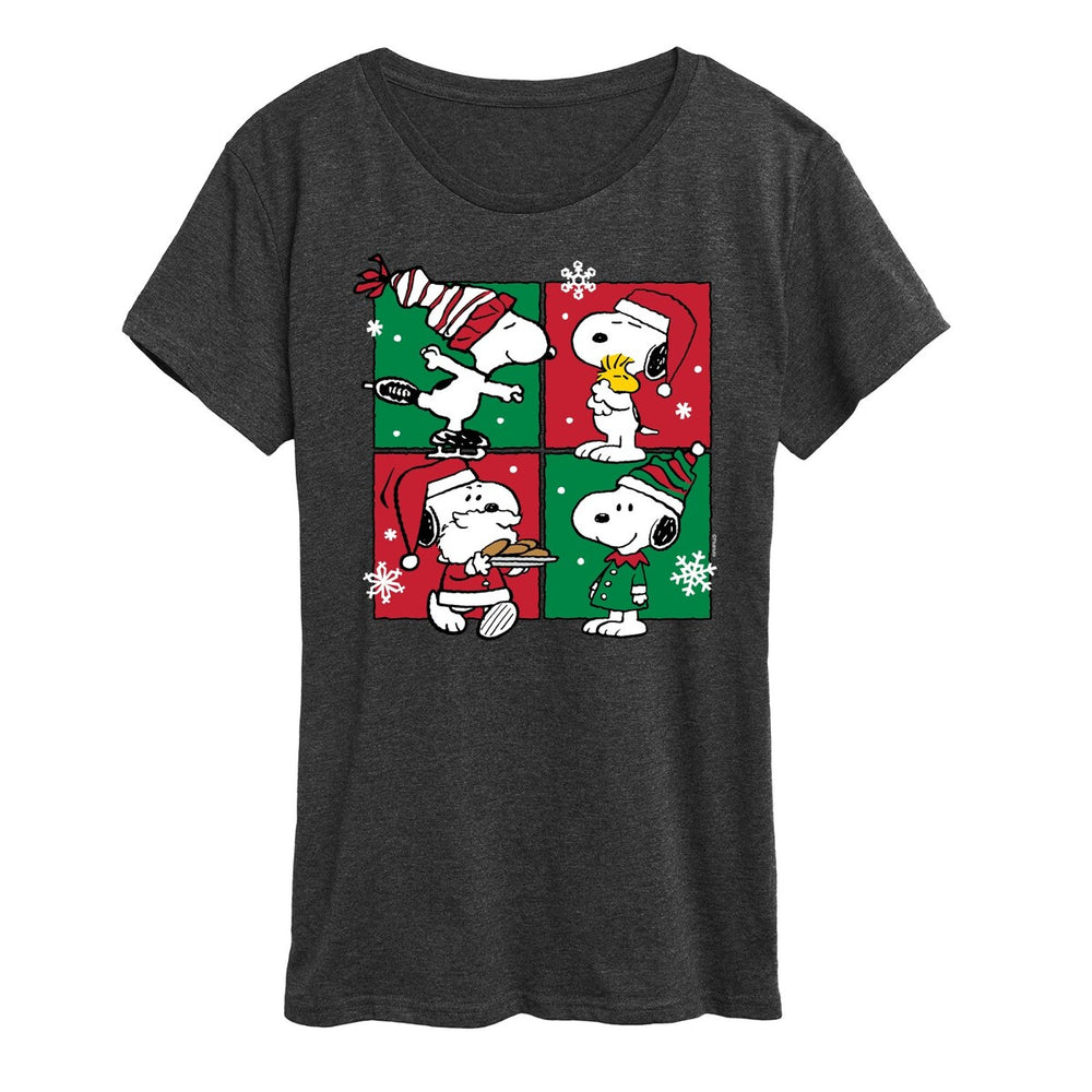 Peanuts Snoopy Christmas Grid