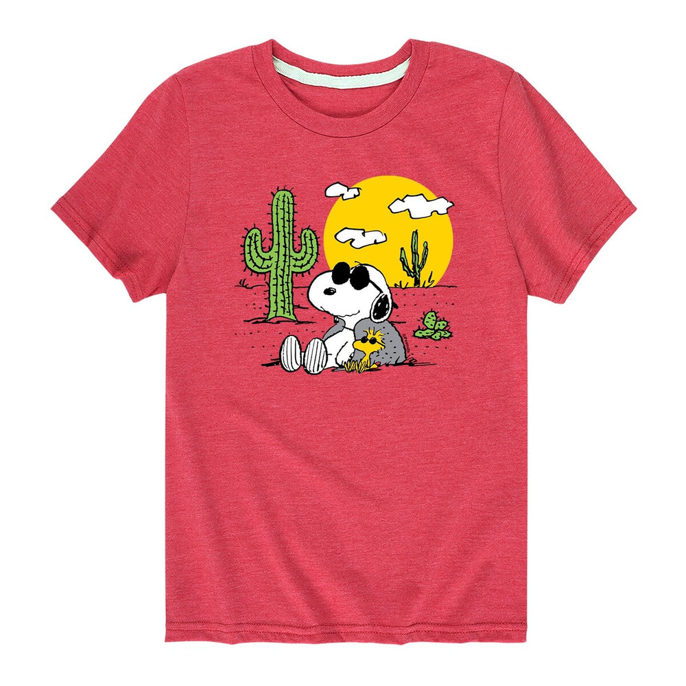 Peanuts Snoopy Woodstock Desert