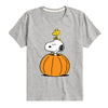 Peanuts Snoopy Woodstock Pumpkin