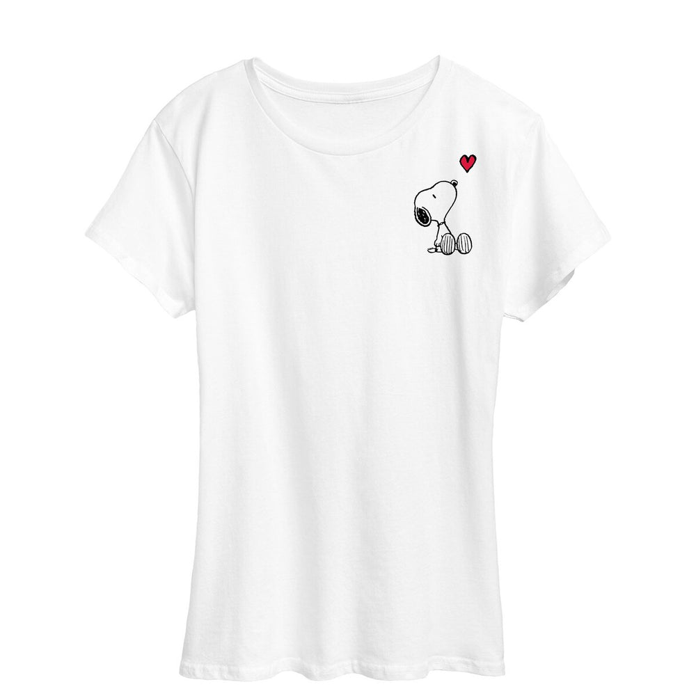 Peanuts Valentines Snoopy Heart