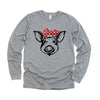 Pig and Bandana Long Sleeve Tee