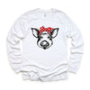 Pig and Bandana Long Sleeve Tee