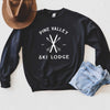 Pine Valley Ski Lodge Graphic Sweatshirt