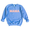 Pink Checkered Mama Graphic Sweatshirt