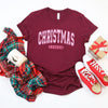 Pink Christmas Season Short Sleeve Crewnneck Tee