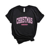 Pink Christmas Season Short Sleeve Crewnneck Tee