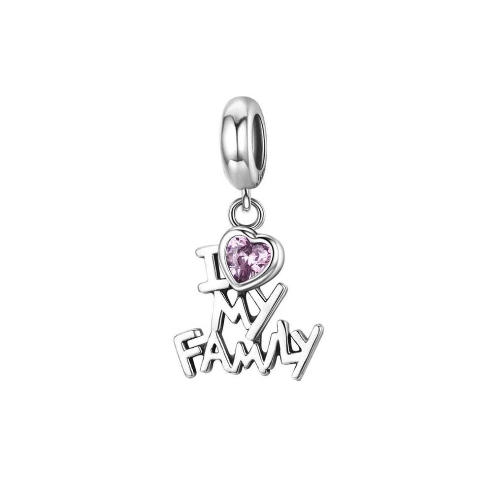 Pink Cubic Zirconia & Sterling Silver 