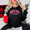 Pink North Pole University Graphic Sweatshirt