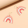 Pink Rainbow Earrings