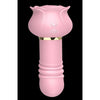 Pink Suction Thrusting Rose Wand