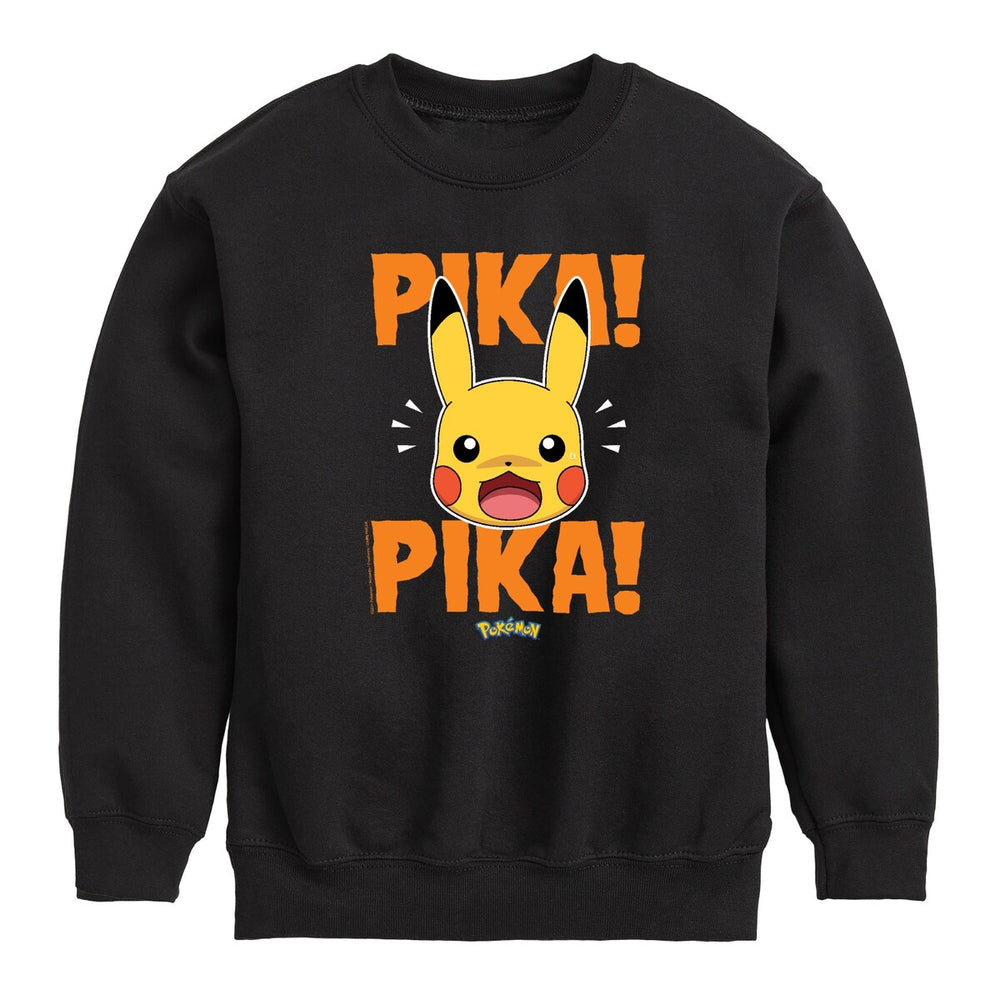 Pokemon Pika Pika Crew Fleece