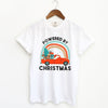 Powered By Christmas Garment Dyed Tee