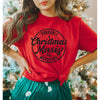 Probably Watching Christmas Movies Short Sleeve Crewnneck Tee