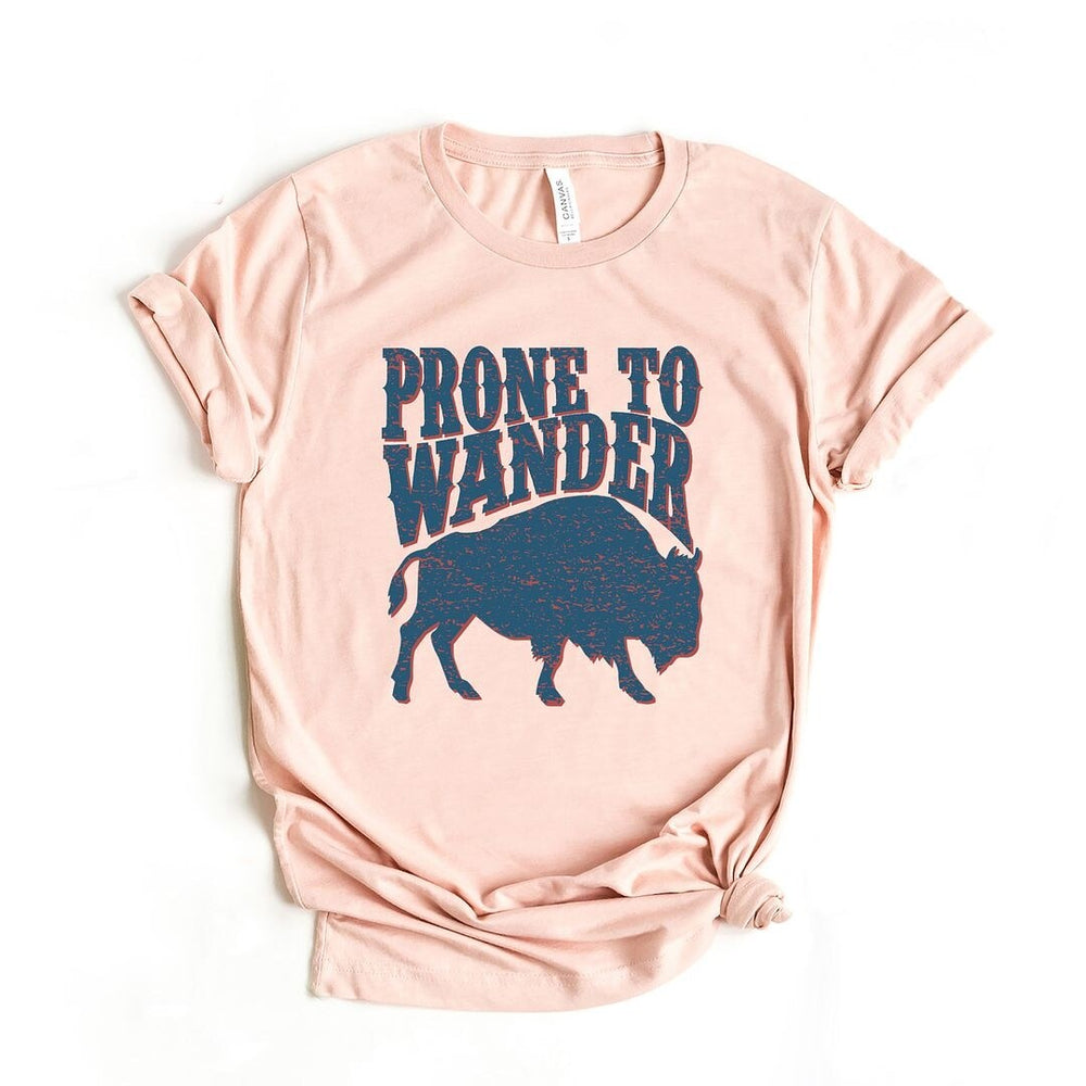 Prone to Wander Short Sleeve Crewnneck Tee