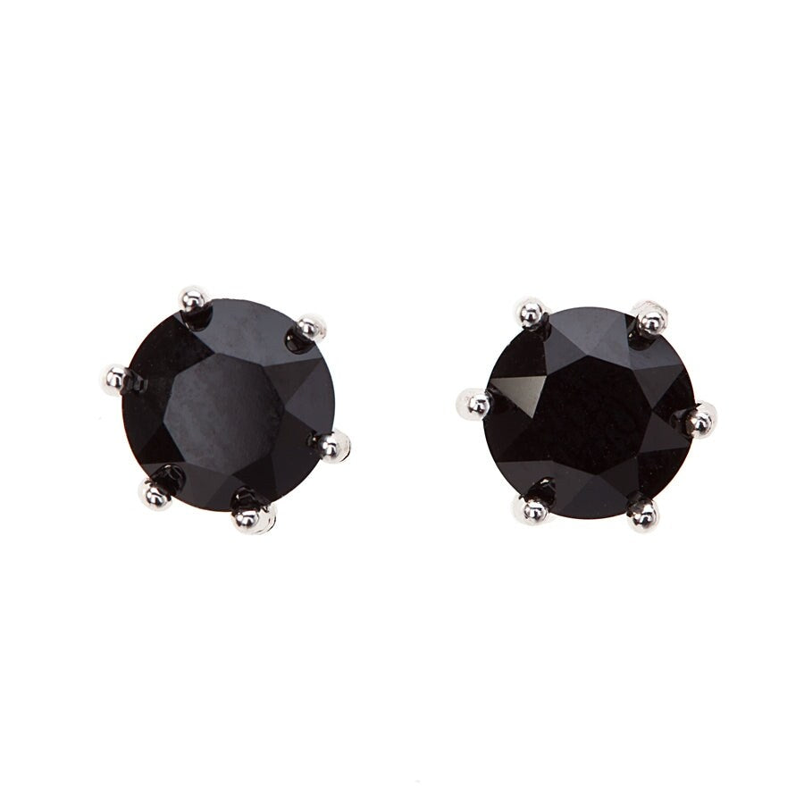 Prong Set Round Swarovski Crystal Stud Earrings