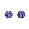 Prong Set Round Swarovski Crystal Stud Earrings