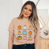 Pumpkin Chart Short Sleeve Tee