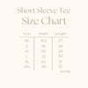 Pumpkin Chart Short Sleeve Tee