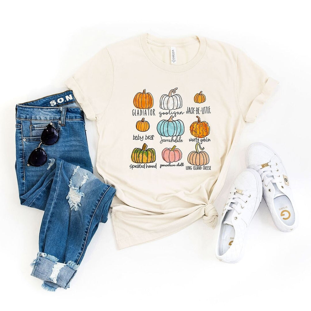 Pumpkin Chart Short Sleeve Tee