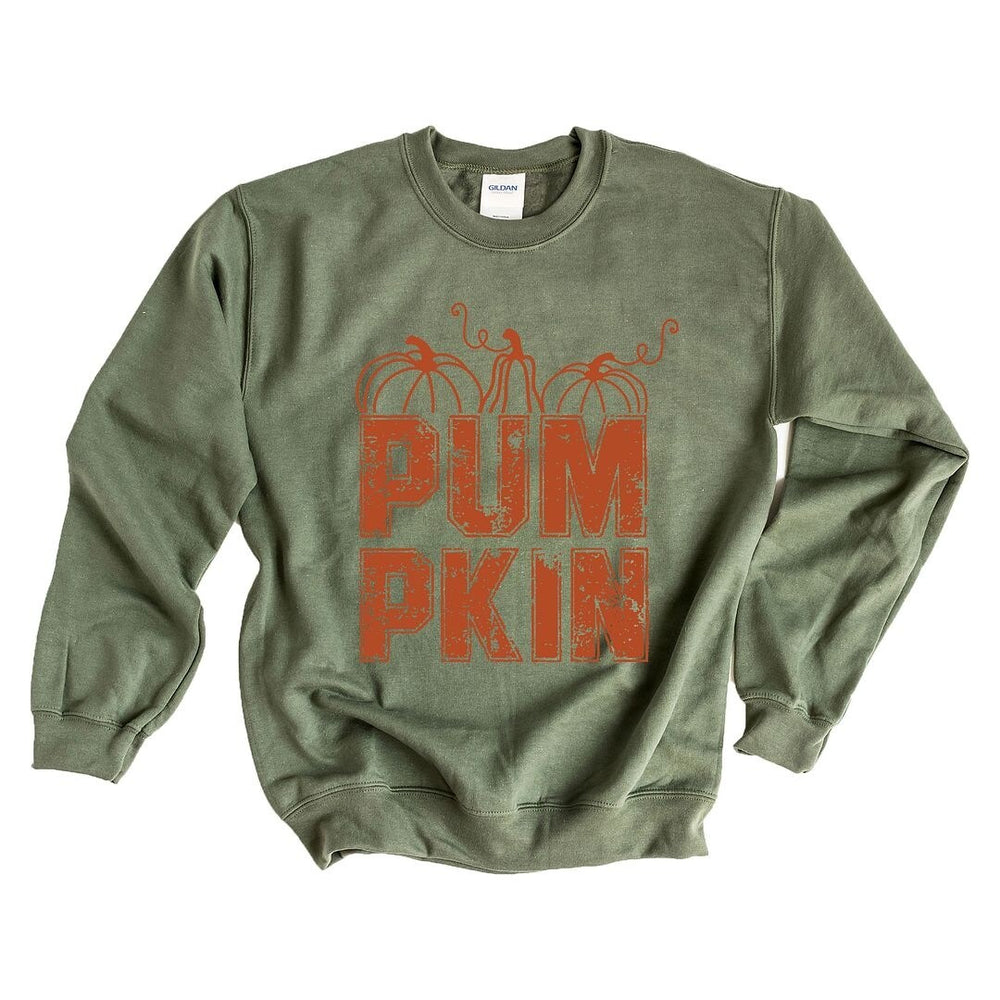 Pumpkin Distressed Sweatshirt