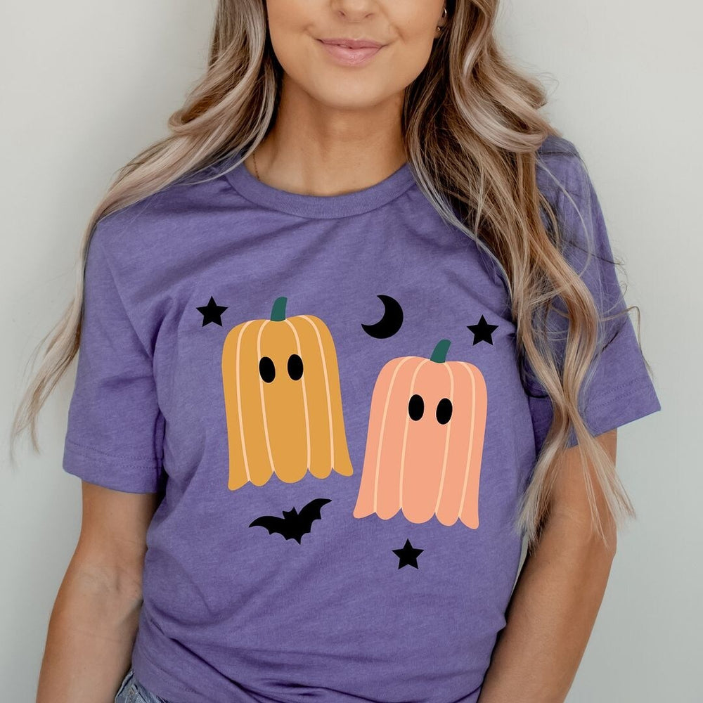 Pumpkin Ghost Short Sleeve Tee