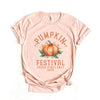 Pumpkin Gourd Vibes Only Short Sleeve Crewnneck Tee