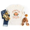 Pumpkin Gourd Vibes Only Short Sleeve Crewnneck Tee