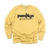 Pumpkin Season Cursive Garment Dyed Long Sleeve