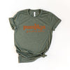 Pumpkin Season Cursive Short Sleeve Crewnneck Tee