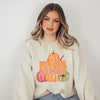 Pumpkin Season Distressed Sweatshirt