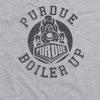 Purdue University Classic Retro Stamp Logo Unisex Adult Heathered Premium T Shirt