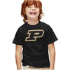 Purdue University Distressed Primary Kids T Shirt for Youth Boys and Girls