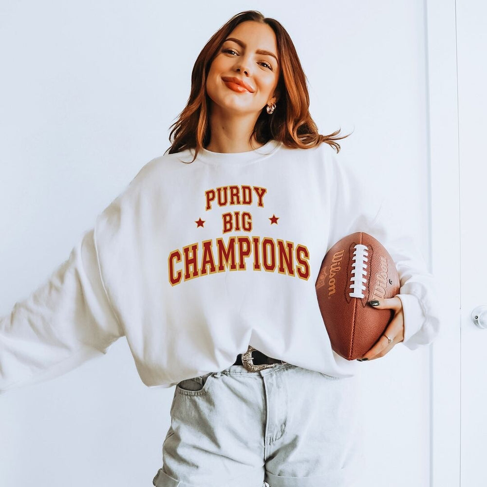 Purdy Big Champions Graphic Sweatshirt