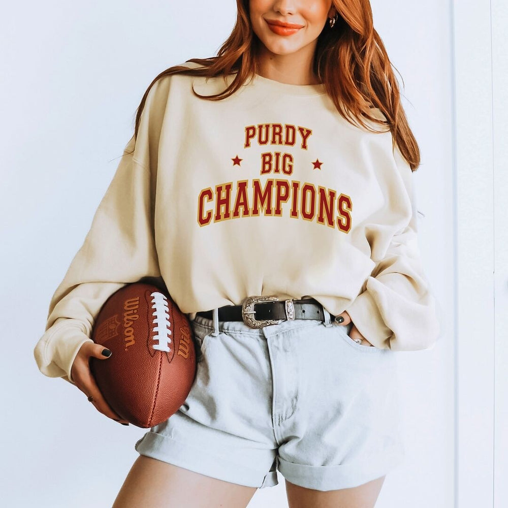 Purdy Big Champions Graphic Sweatshirt