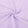 Purple Gingham Bow-Accent Sleeveless A-Line Dress