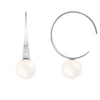 Push back Earrings Pearl