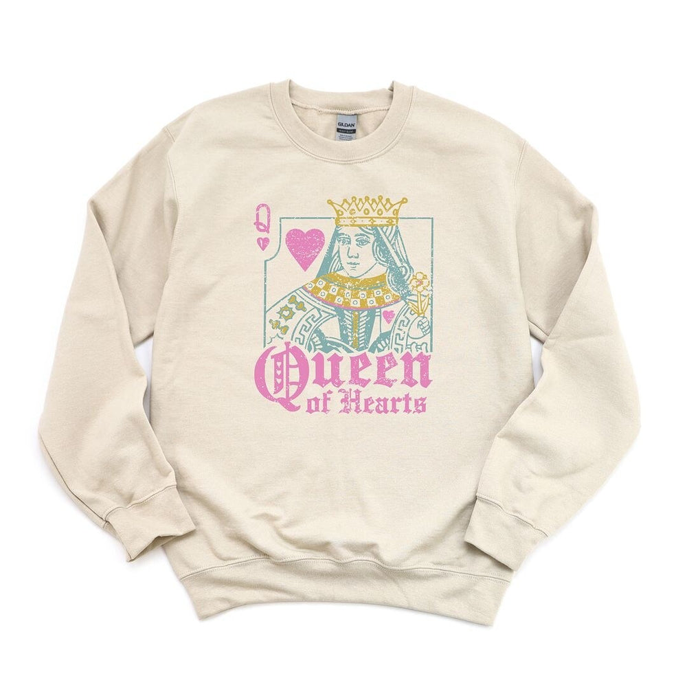 Queen Of Hearts Graphic Sweatshirt