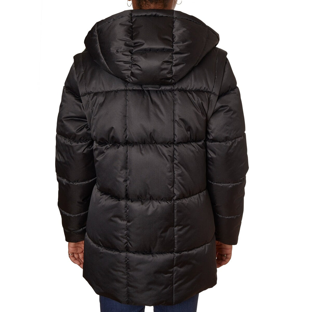 Quilted Puffer with Removable Sleeves