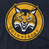 Quinnipiac University Distressed Primary Logo Women