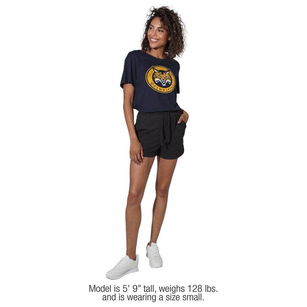 Quinnipiac University Distressed Primary Logo Women