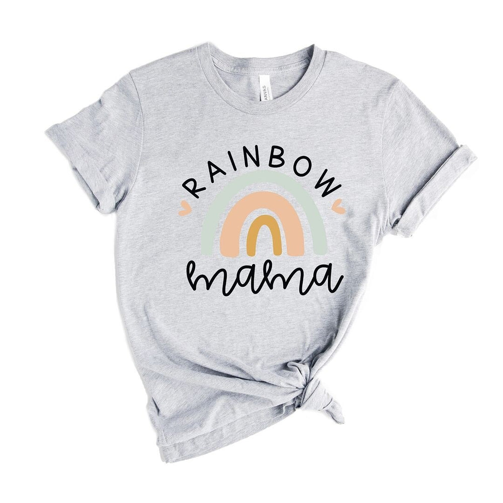 Rainbow Mama Short Sleeve Crewnneck Tee