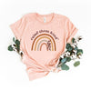 Raise Them Kind Rainbow Short Sleeve Crewnneck Tee