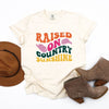 Raised On Country Sunshine Hat Garment Dyed Tee